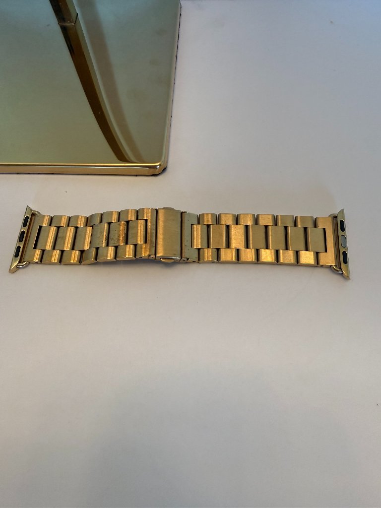 Apple Watch Bracelet Band Stainless Steel Gold D027